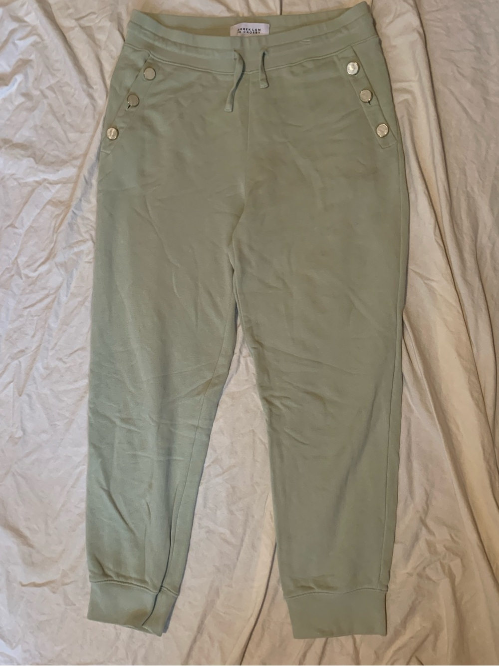 Derek Lam 10 Crosby Jax Cotton Joggers